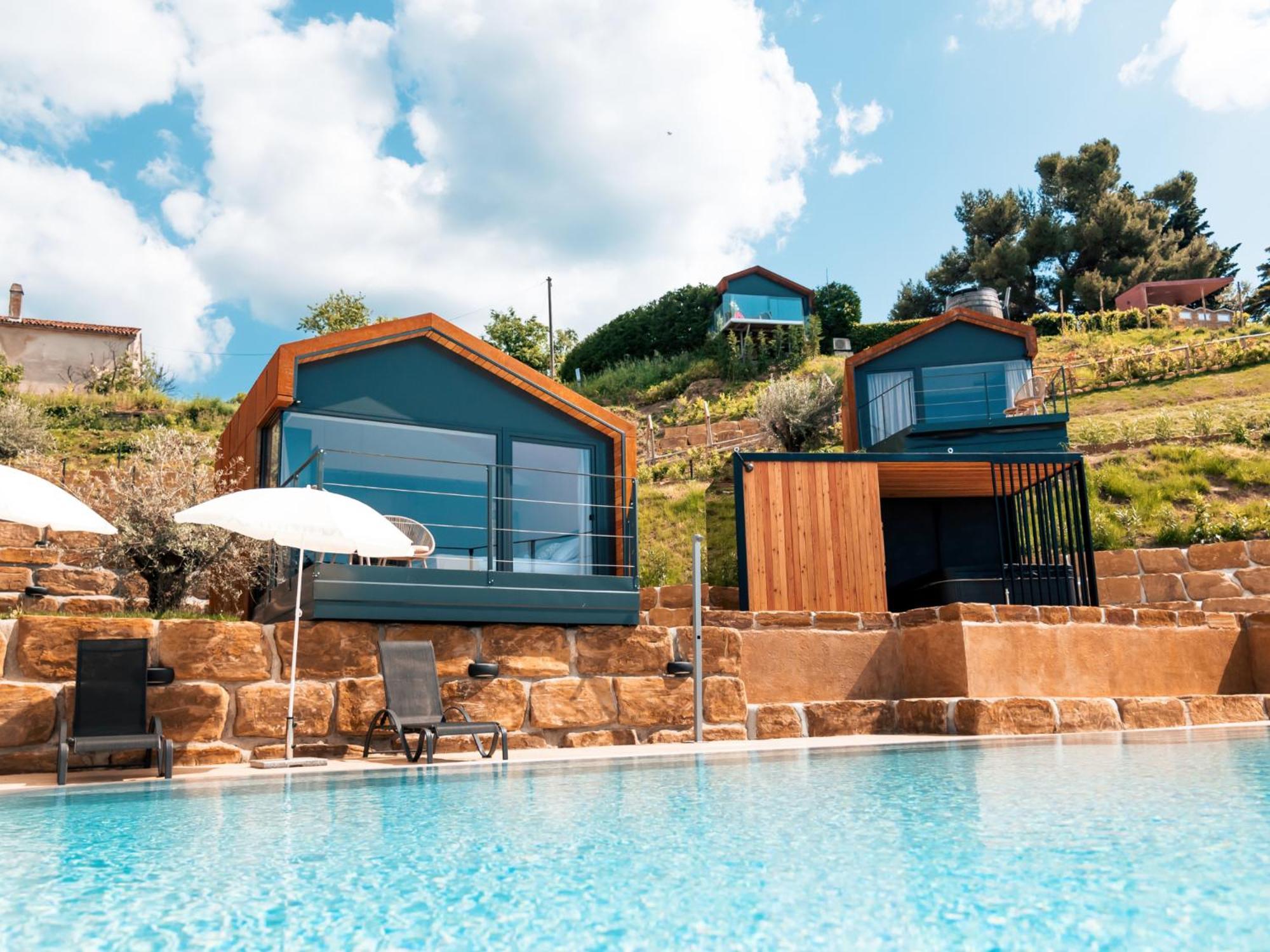 Wine Paradise - Glamping Resort Marezige Eksteriør billede